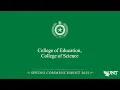 Education Science UNT Commencement Spring 2025