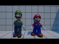 Mario and Luigi without mustache