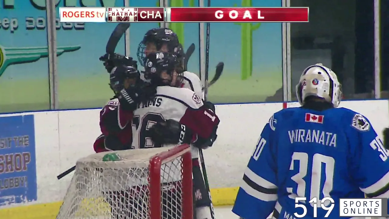 GOJHL - Chatham Maroons vs London Nationals