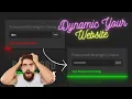 Password Strength Checker JavaScript Password Strength Meter With Regex by SwiftCode BD Academy