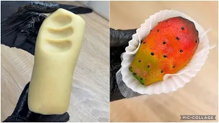 احصلي على سر الورشات لعجينة لوز ملساء 🤫 و قولي وداعاً للتعب و تشكيل الفواكه باليد ❌