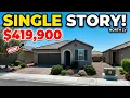Just Listed Single Story Home For Sale North Las Vegas - Tanglewood by KB Homes 419 900