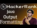 Java Output Formatting HackerRank Solution Difference between next and nextLine printf in Java