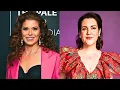 Debra Messing In Bold Outfit Moment Showes More Than She Wanted To