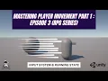 Master Character Movement Part 1 Episode 3 Unity3D Unity Tutorial Input