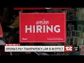 Virginia pay transparency law now requires salary ranges on job listings