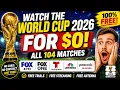 How to Watch the 2026 FIFA World Cup for FREE