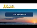Boat Registrations