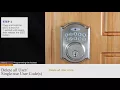 Electronic Deadbolt compact interior - User Guide