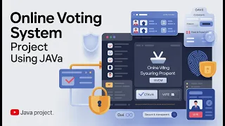 Online Voting System Java Registration candidatelist cast vote view result