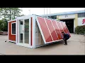 China Expandable container house --10 minutes one house