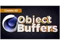 Cinema 4D Object Buffers - create Masks Track Mattes for Photoshop After Effects