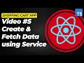 Shopping Cart - Creating a Service with Fetch React Typescript 14 Minutes