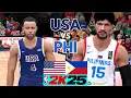 Download Lagu USA vs GILAS PILIPINAS - FIBA Live Full Game Today -FIBA WORLDCUP 2025 -2K