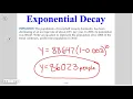 Algebra 6-3 Exponential Growth and Decay