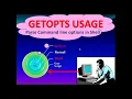 Shell Script GetOpts to parse command line options for script - Part15