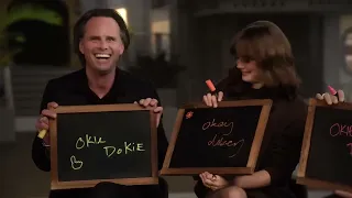 Fallout tv show cast being chaotic goofs for 12 mins