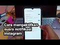 Lagu Cara mengaktifkan suara notifikasi instagram