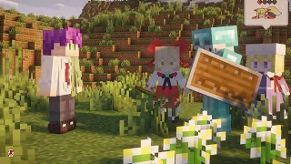 AKU DIAM DIAM NYELONONG KE SERVER MINECRAFT TEMANKU