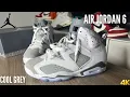 Air Jordan 6 Cool Grey On Feet Review