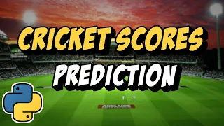 Machine Learning project Cricket Score prediction using Python Beginner