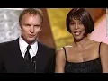 Whitney Houston Sting Presents Award Lauryn Hill Album Of The Year Grammy Awards 1999