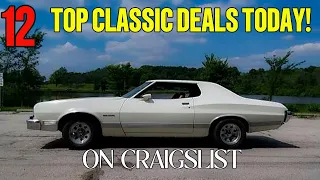 Exploring Classic Cars for Sale on Craigslist Must See Deals