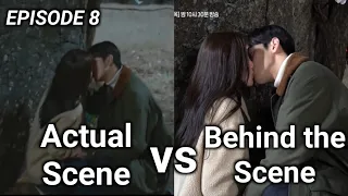 true beauty ep 8 behind the scene vs actual scene