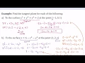 Section 15 6 - Tangent Planes and Linear Approximations