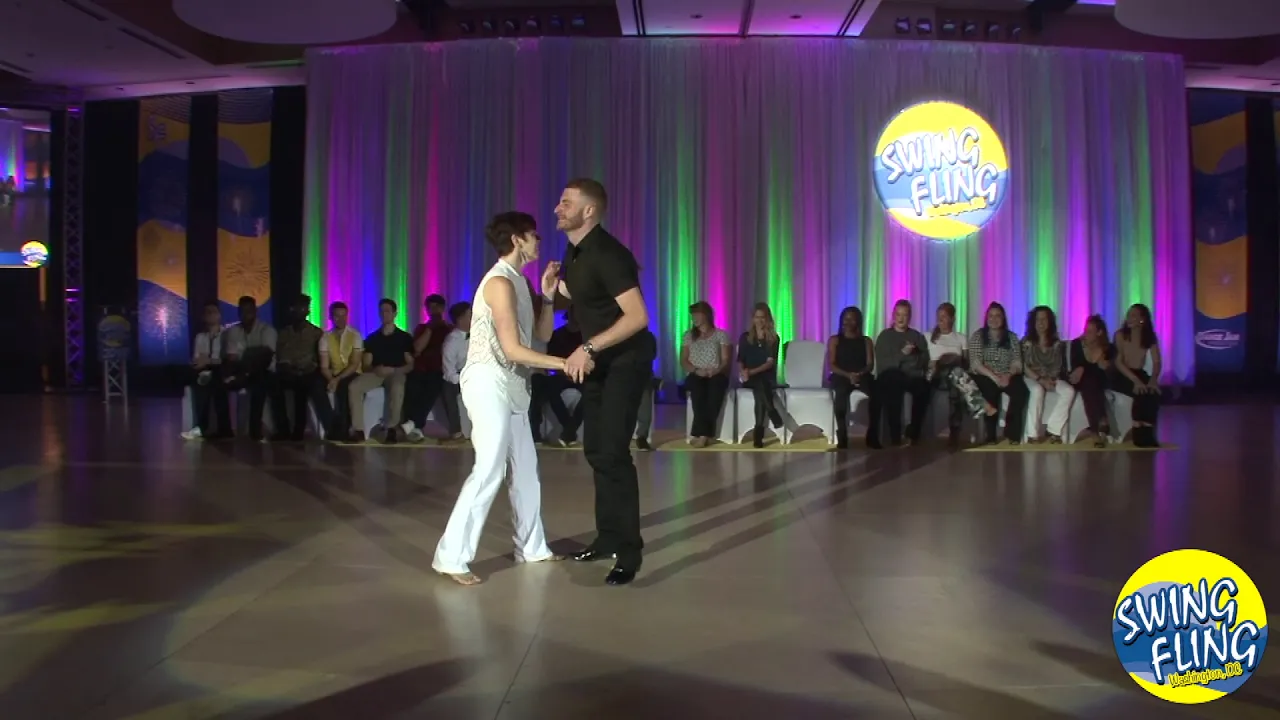 Swing Fling 2018 All Star Jack & Jill Rob Glover & Stephanie Risser Loveira