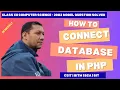 Connect MySQL Database in PHP Insert Records Web Technology in Nepali BCA CSIT BIM Class 12