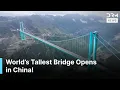 Download Lagu MOET JE ZIEN: Huajiang Grand Canyon Bridge geopend in Guizhou | Hoogste brug ter wereld | DRM New...