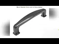 Product Deal 25 Pack - Cosmas 4390BN Black Nickel Modern Cabinet Hardware Handle Pull