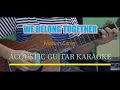 Download Lagu Mariah Carey - We Belong Together (Acoustic Guitar Karaoke)