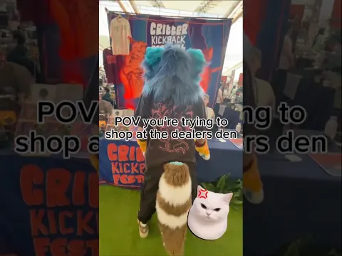Am I invisible..? Why are all furry cons like this?? #anthrocon #furry #meme