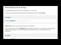 Arrays in Java Continued 1