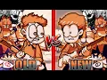 Download Lagu FNF': Vs Gorefield V2 Update - Curious Cat, Metamorphosis, Hi Jon (Old vs New) (garfield comparison)