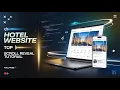 Stunning Hotel Website Design with ScrollReveal HTML CSS JavaScript Tutorial