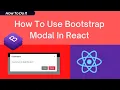 How To Use Bootstrap Modal In React Bootstrap 5 ReactJs