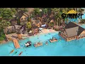 Lagu Summer Camp No CC Stop Motion | The Sims 4