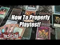 Yu-Gi-Oh How To Properly Playtest