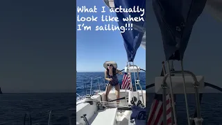 Which one are 😇😘🌸 YOU 😈🤬💣? #ourladydefiant #yachtracing #liveaboard #sailboatracing #cruisinglife