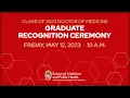UW School of Medicine and Public Health 2023 MD Graduate Recognition Ceremony