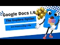 Google Docs 1 4 The Explore Option and Downloading a File