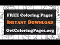 Unicorn coloring images