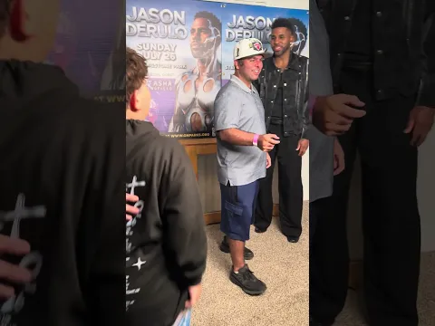 Meeting Jason derulo