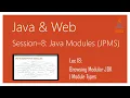 Java 9 Modularity Java 9 Modules Tutorial JPMS Part 18 Browsing Modular JDK Module Types