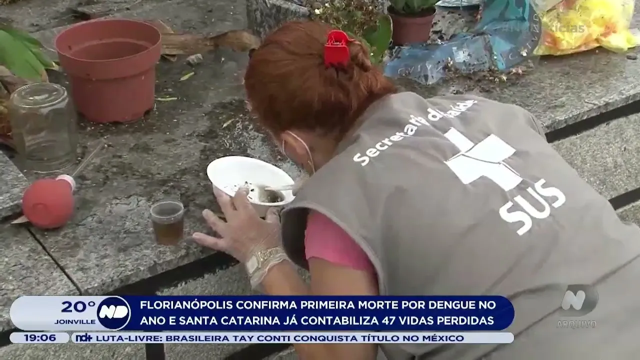 Florianópolis confirma primeira morte por dengue no ano; SC já tem 47 vítimas