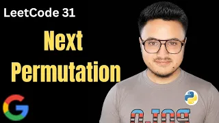 Next Permutation Leetcode 31 problem in Python