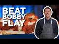 Bobby Flay Makes a Meatball Parmesan Sandwich Beat Bobby Flay Food Network